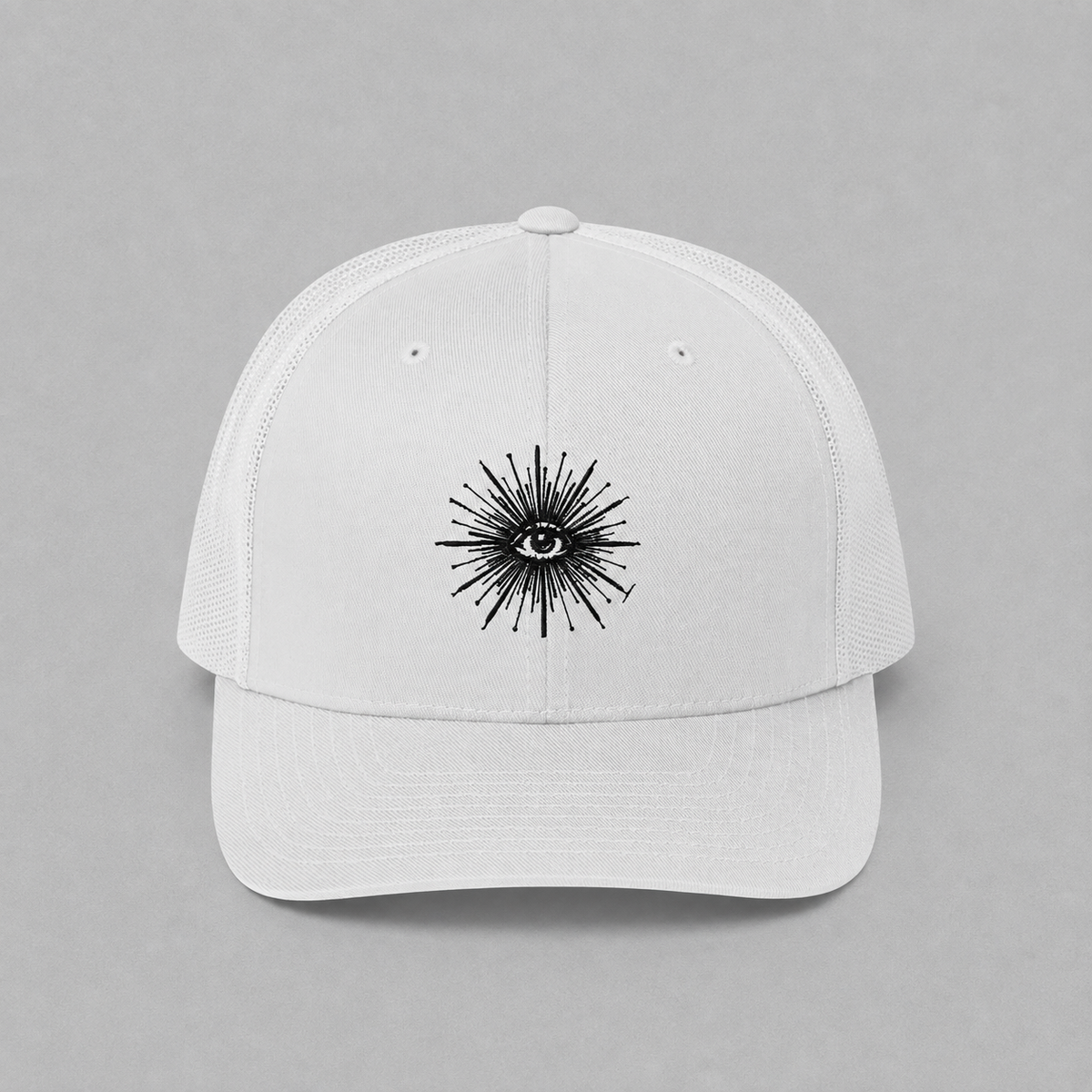 Embroidered Mystic Eye Trucker Cap