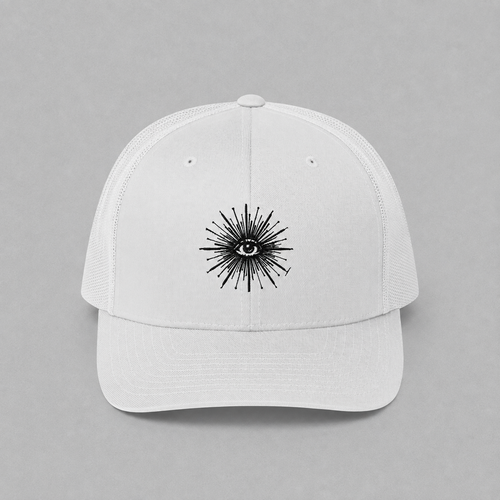 Embroidered Mystic Eye Trucker Cap