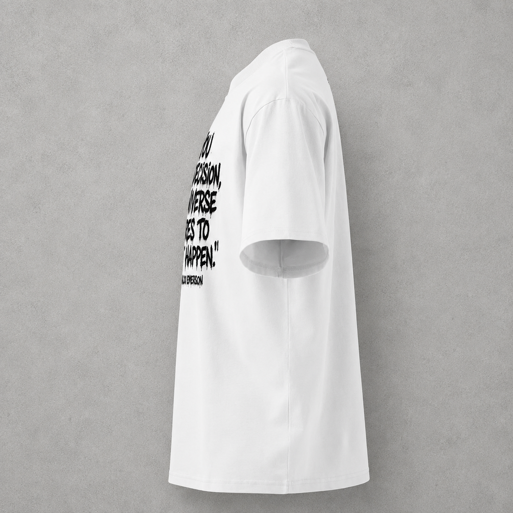 Unisex Emerson Oversized High Neck T-Shirt