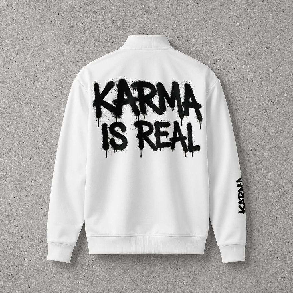 Unisex Karma is Real Bomber Jacket