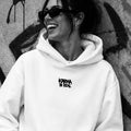 Unisex Karma Embroidered Hoodie