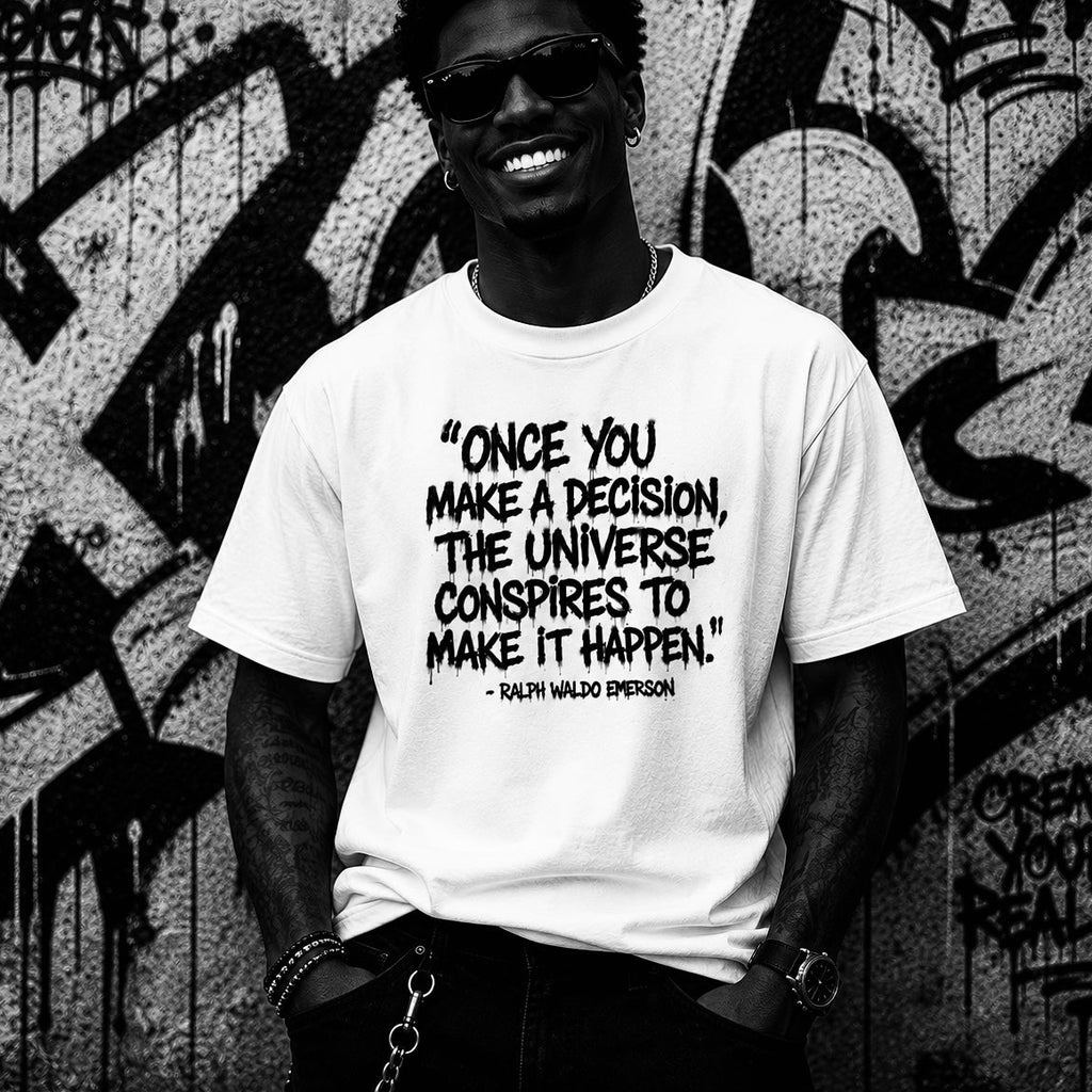 Unisex Emerson Oversized High Neck T-Shirt