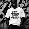 Unisex Emerson Oversized High Neck T-Shirt