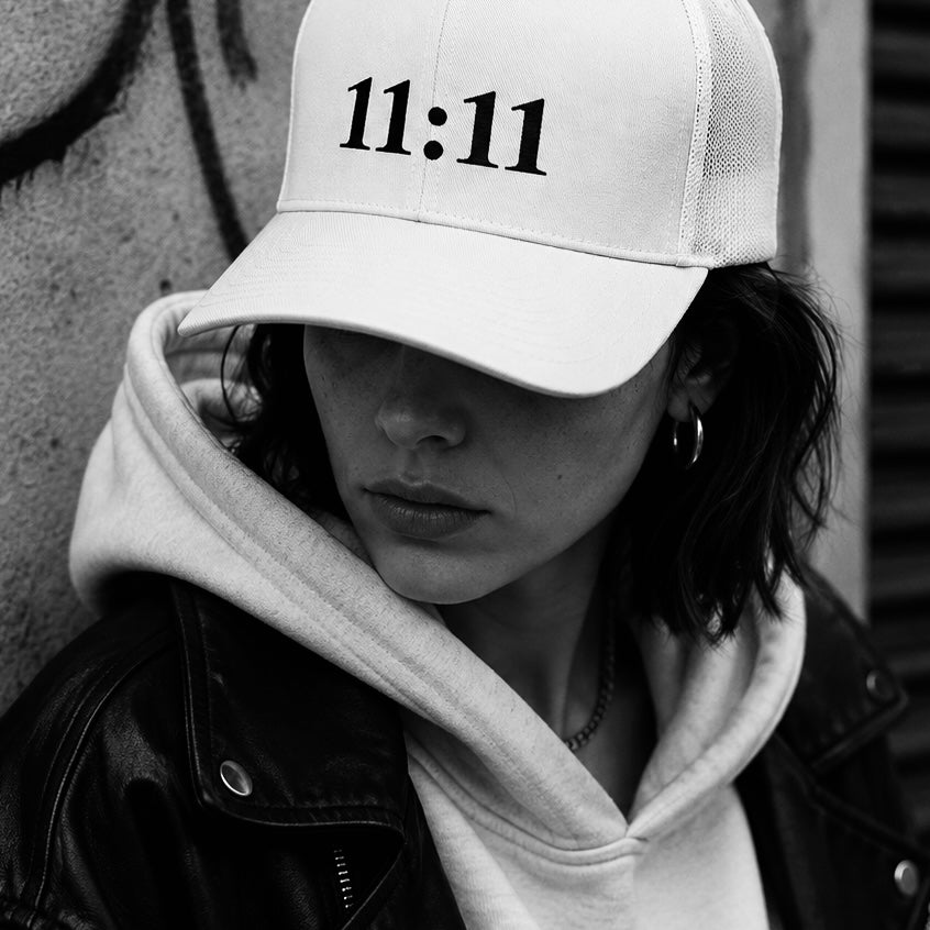 Embroidered Angel Trucker Cap