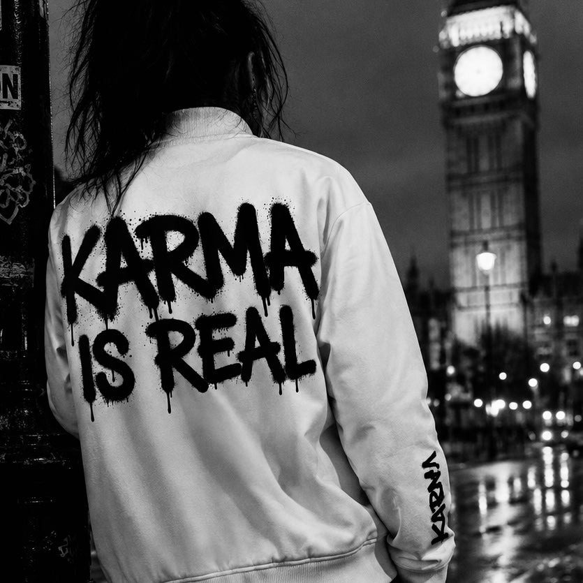 Unisex Karma is Real Bomber Jacket