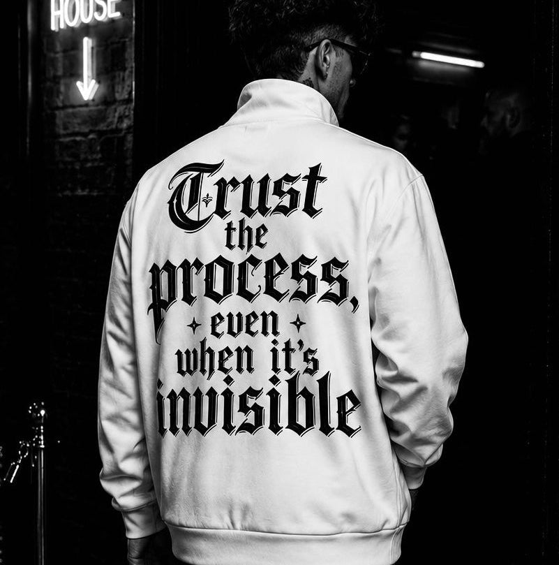 Unisex Trust The Process Bomber Jacket